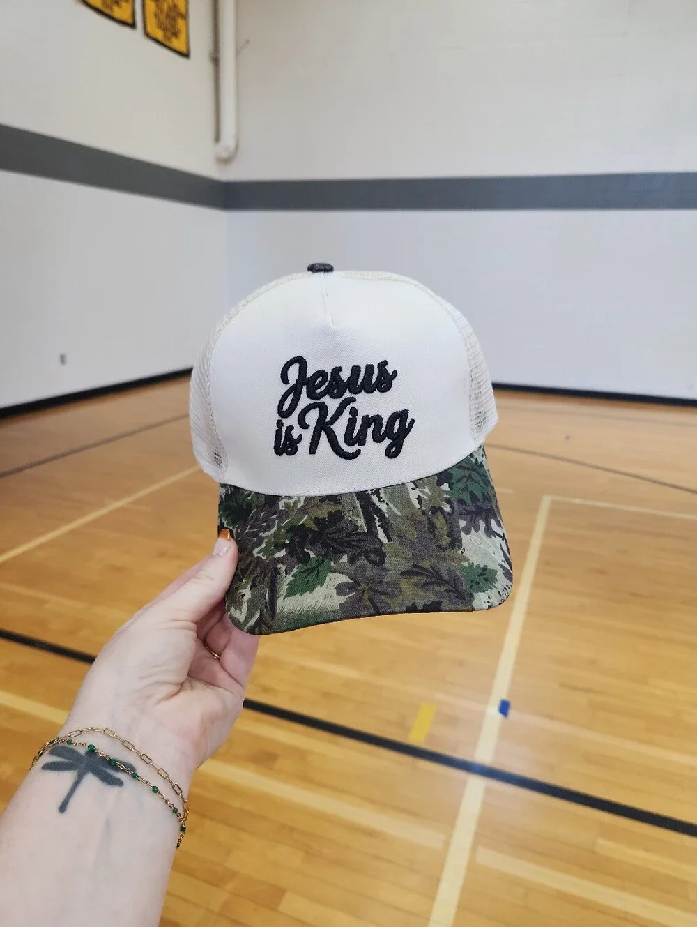 Embroidered Hat - Jesus